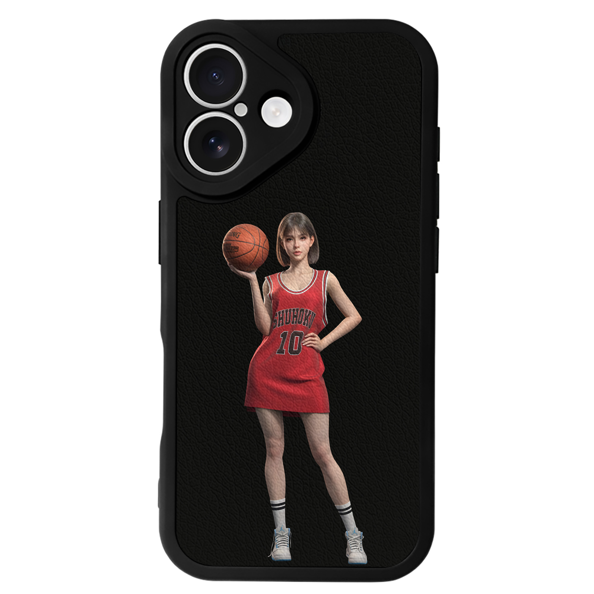 （画像用） SLAM DUNK／スラムダンク 【iPhone 16シリーズ対応】シリコンスマホケース（レザー調） 材質：シリコン